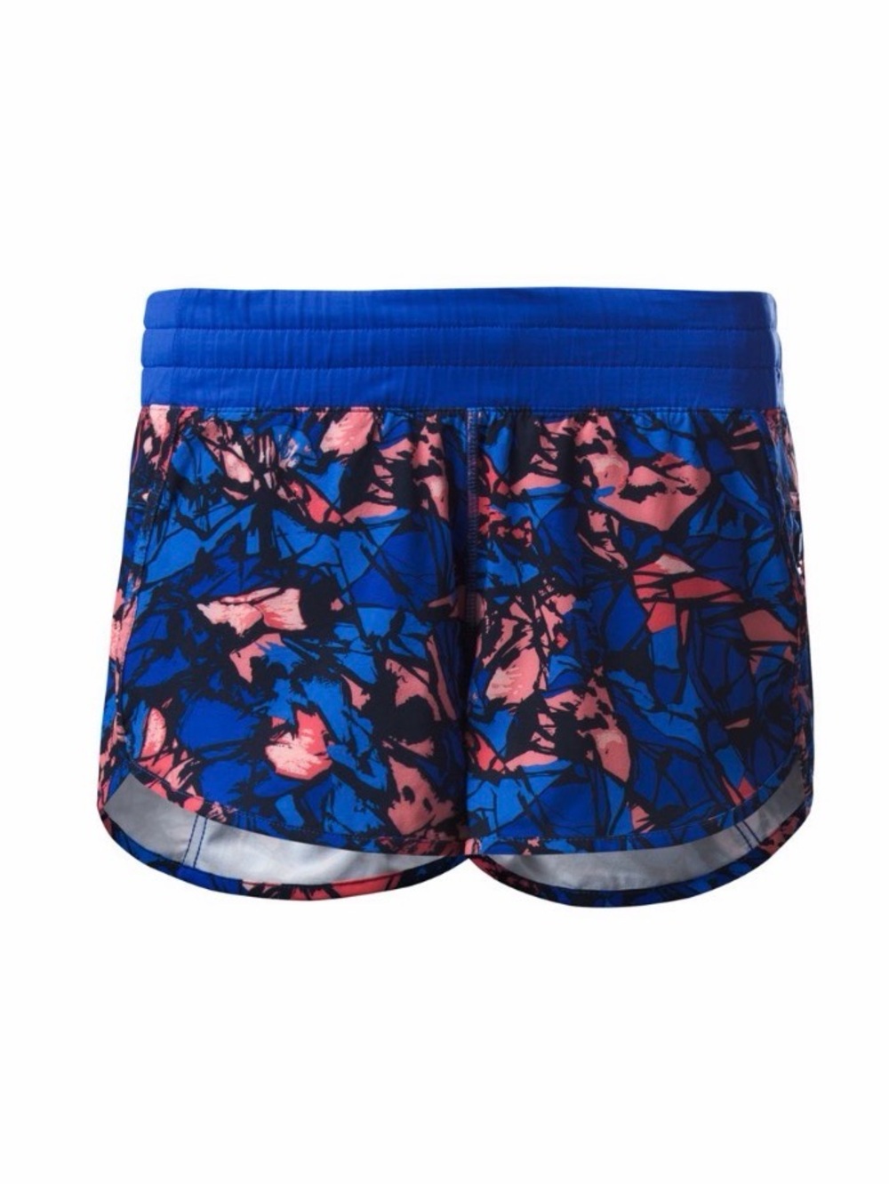 Lululemon Tracker IV Shorts Womens 4 Blue Paint Storm Harbor Run Speed Up 4”